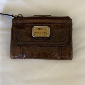 Fossil Vintage Brown Wallet